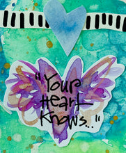 Load image into Gallery viewer, "Your Heart Knows" ORIGINAL ART SET by Joanne Sharpe (MED)