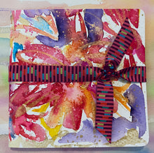 Load image into Gallery viewer, MINI JOURNAL/NOTEBOOK with original art #J0003