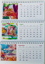 Load image into Gallery viewer, 2025 &quot;AN ARTFULLY INSPIRED LIFE&quot;  12 Month Desk Calendar &quot;CREATIVES&quot; VERSION
