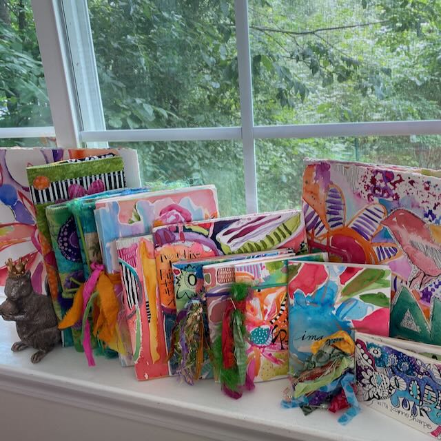 COMING SOON!  ORIGINAL SAMPLE ART Books and Journals