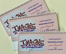 Load image into Gallery viewer, 3 PIECE BUNDLE DISCOUNT &quot;Whimspirations&quot; version for EVERYONE 2025 DESK CALENDAR
