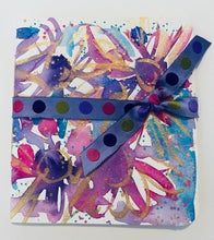 Load image into Gallery viewer, MINI JOURNAL/NOTEBOOK with original art  #J0001
