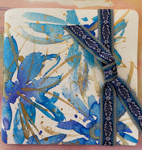 Load image into Gallery viewer, MINI JOURNAL/NOTEBOOK with original art #J0012
