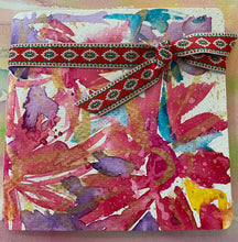 Load image into Gallery viewer, MINI JOURNAL/NOTEBOOK with original art #J0010
